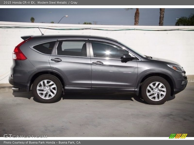 Modern Steel Metallic / Gray 2015 Honda CR-V EX