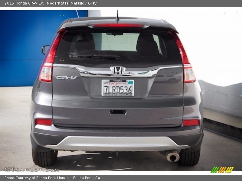 Modern Steel Metallic / Gray 2015 Honda CR-V EX