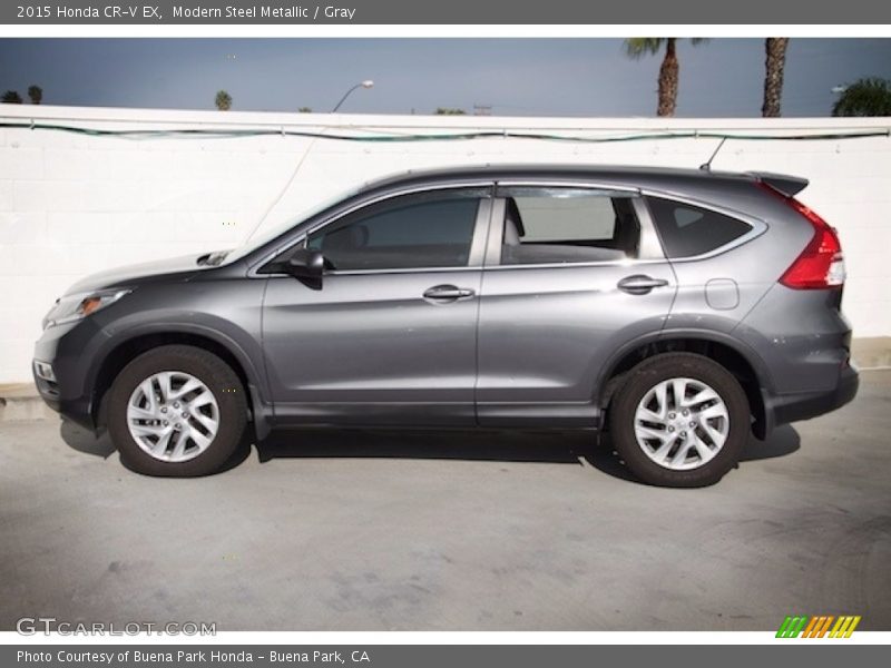 Modern Steel Metallic / Gray 2015 Honda CR-V EX