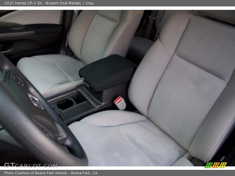 Modern Steel Metallic / Gray 2015 Honda CR-V EX