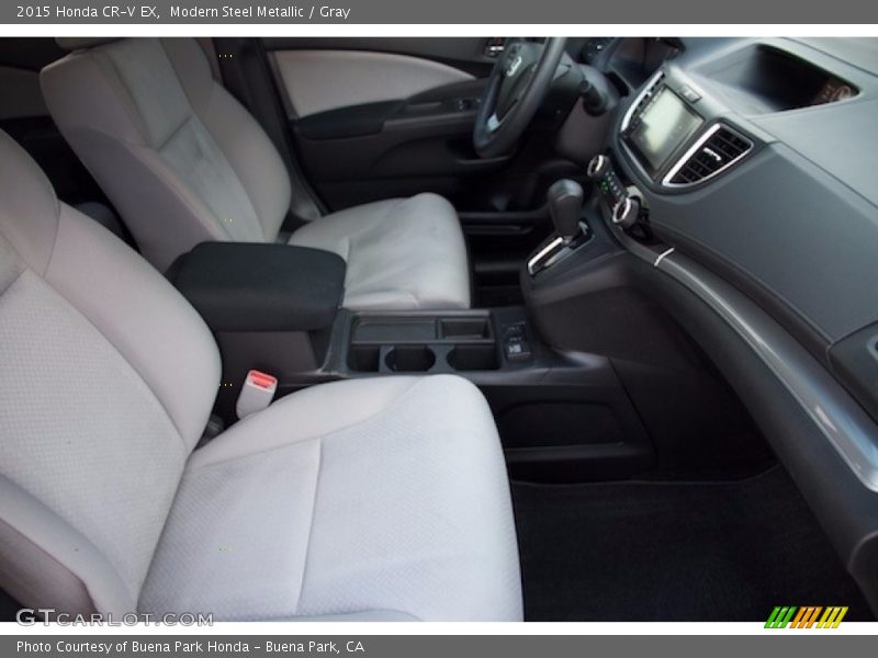Modern Steel Metallic / Gray 2015 Honda CR-V EX