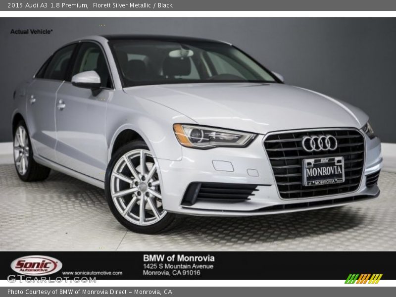 Florett Silver Metallic / Black 2015 Audi A3 1.8 Premium