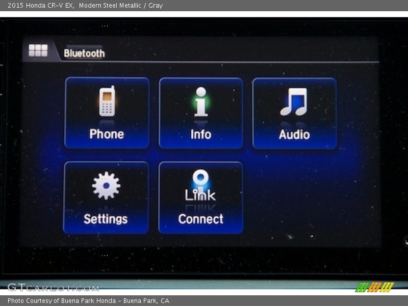 Modern Steel Metallic / Gray 2015 Honda CR-V EX