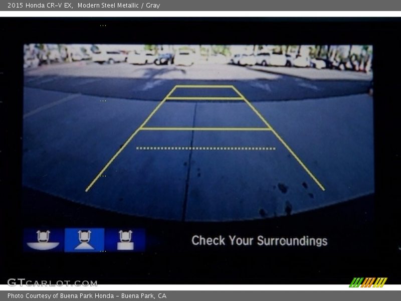 Modern Steel Metallic / Gray 2015 Honda CR-V EX