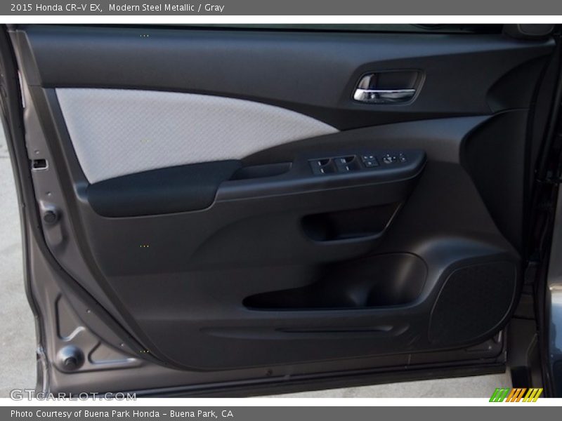 Modern Steel Metallic / Gray 2015 Honda CR-V EX