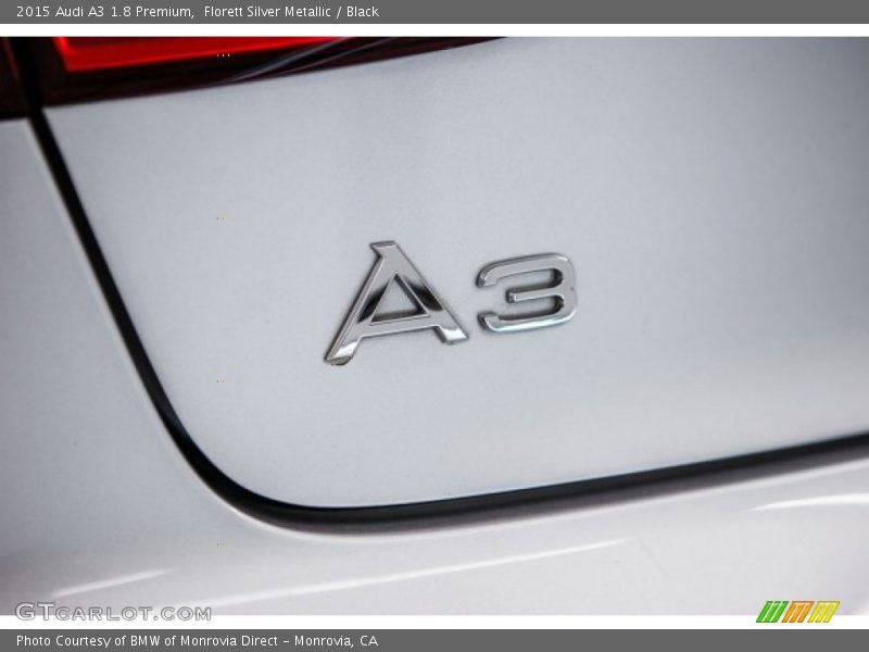 Florett Silver Metallic / Black 2015 Audi A3 1.8 Premium