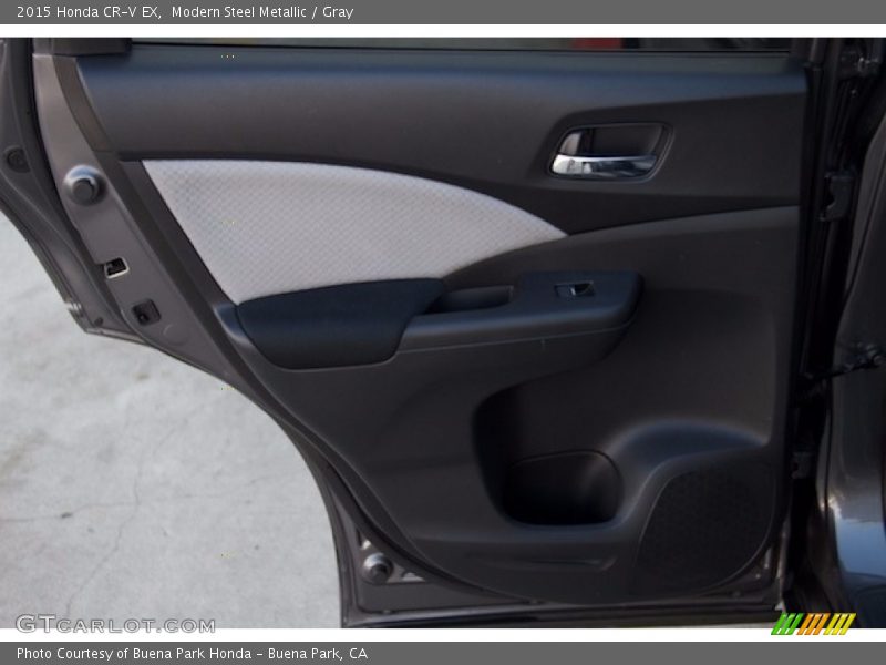 Modern Steel Metallic / Gray 2015 Honda CR-V EX