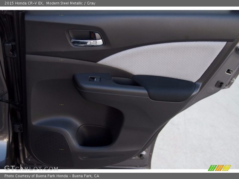 Modern Steel Metallic / Gray 2015 Honda CR-V EX