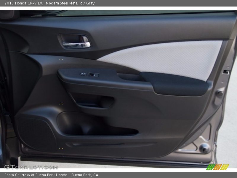 Modern Steel Metallic / Gray 2015 Honda CR-V EX