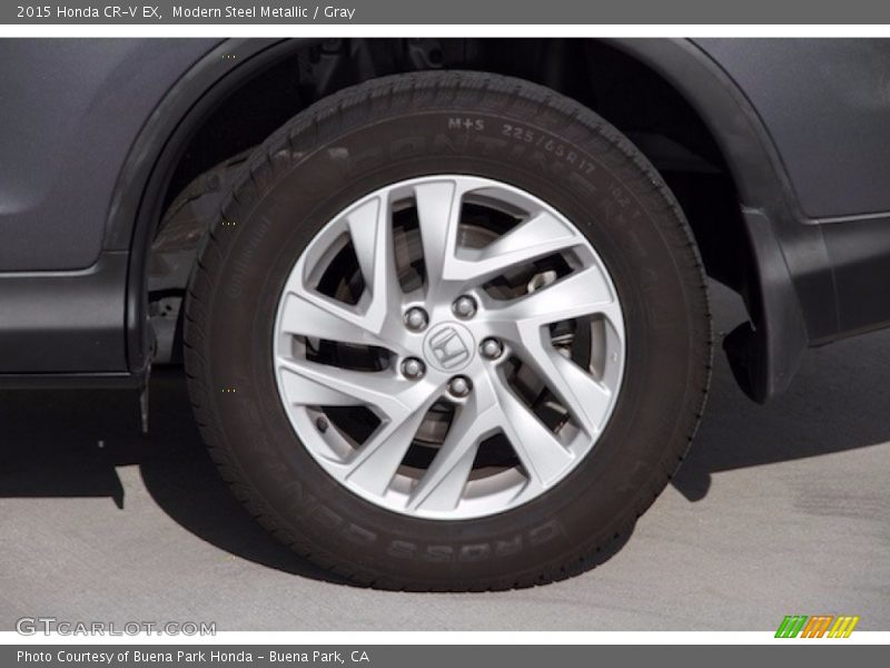 Modern Steel Metallic / Gray 2015 Honda CR-V EX