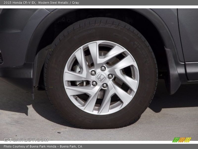 Modern Steel Metallic / Gray 2015 Honda CR-V EX