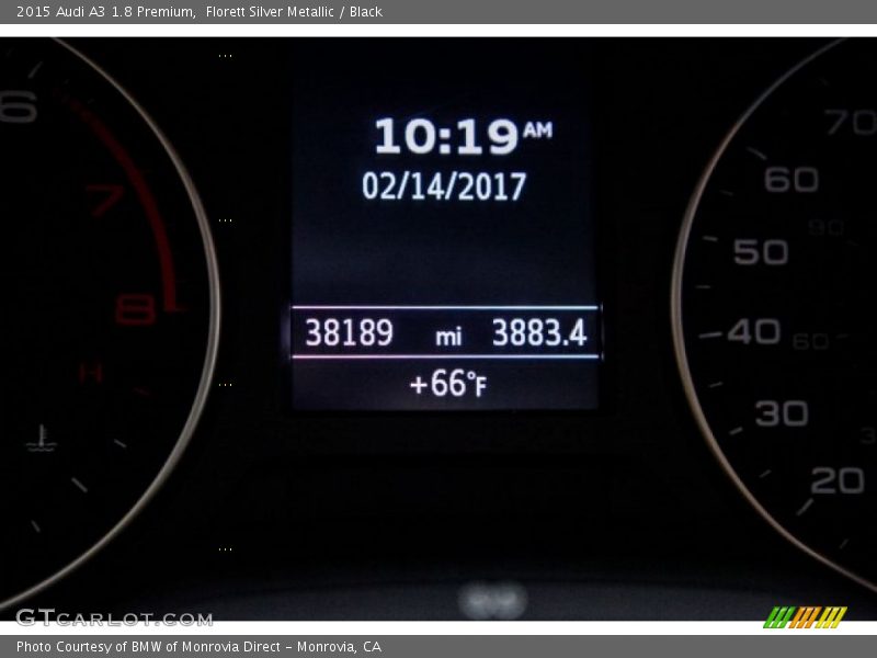 Florett Silver Metallic / Black 2015 Audi A3 1.8 Premium