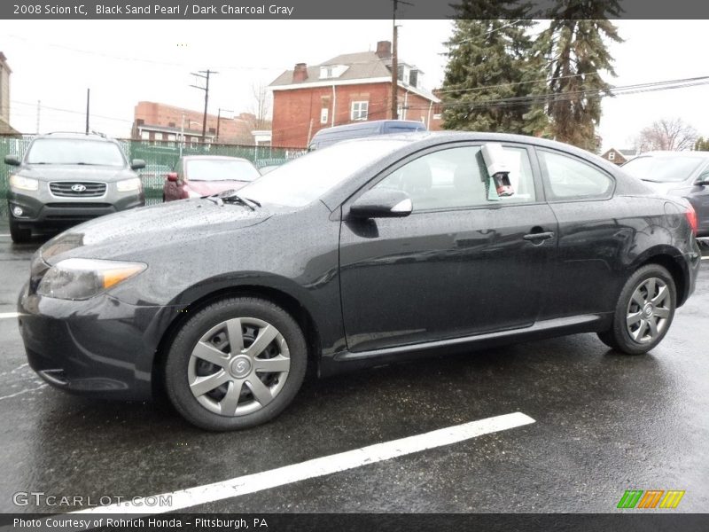 Black Sand Pearl / Dark Charcoal Gray 2008 Scion tC