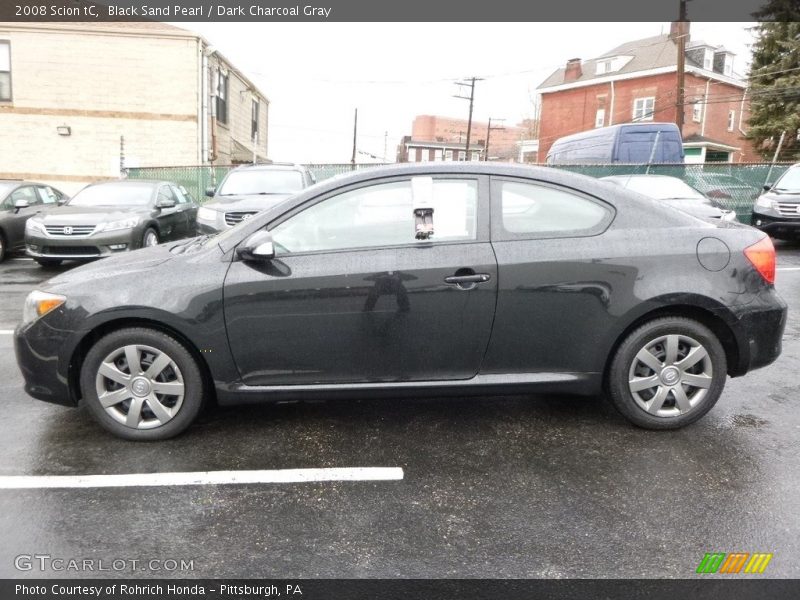 Black Sand Pearl / Dark Charcoal Gray 2008 Scion tC