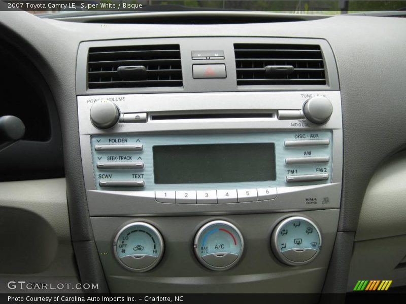 Super White / Bisque 2007 Toyota Camry LE