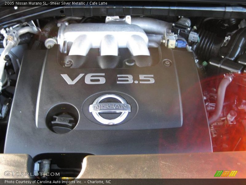 Sheer Silver Metallic / Cafe Latte 2005 Nissan Murano SL