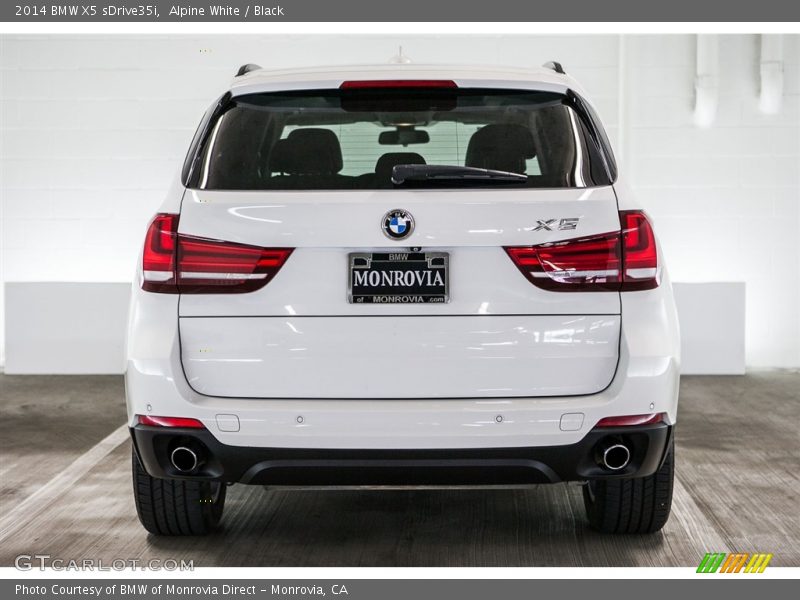 Alpine White / Black 2014 BMW X5 sDrive35i