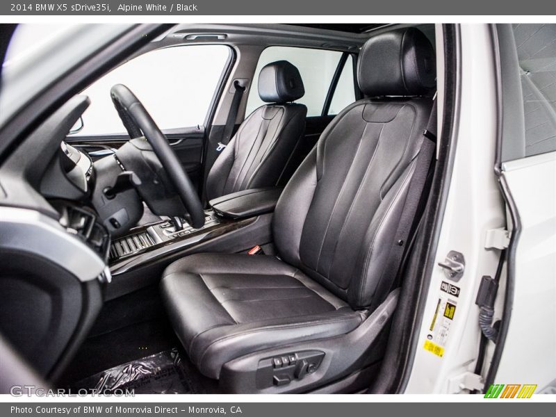Alpine White / Black 2014 BMW X5 sDrive35i