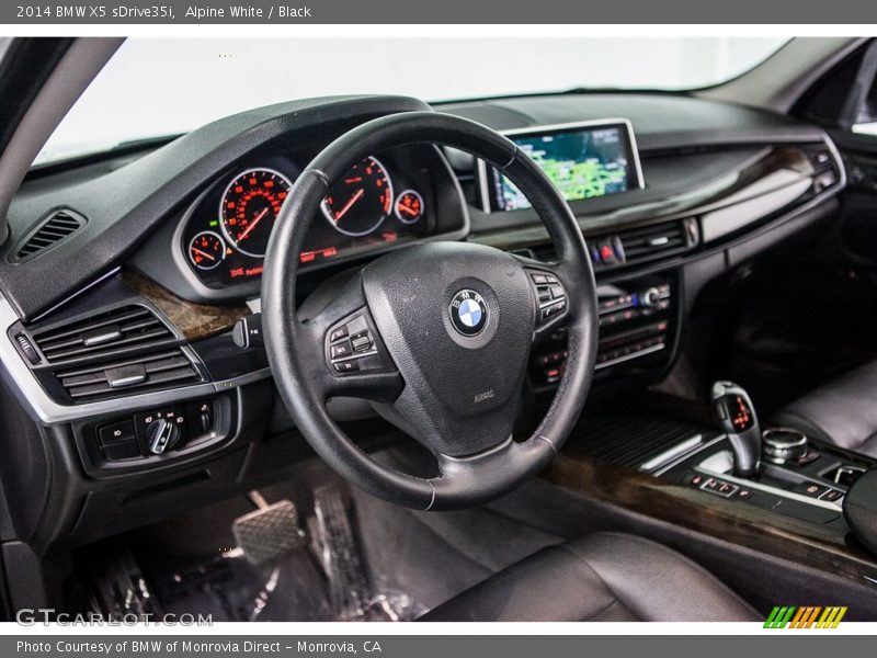 Alpine White / Black 2014 BMW X5 sDrive35i
