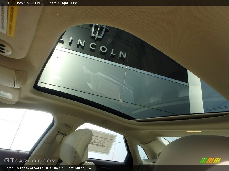 Sunset / Light Dune 2014 Lincoln MKZ FWD