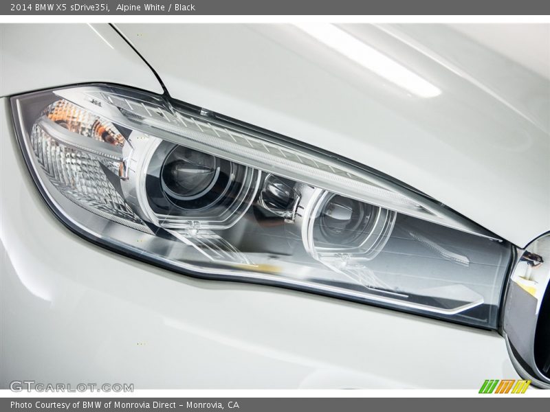 Alpine White / Black 2014 BMW X5 sDrive35i