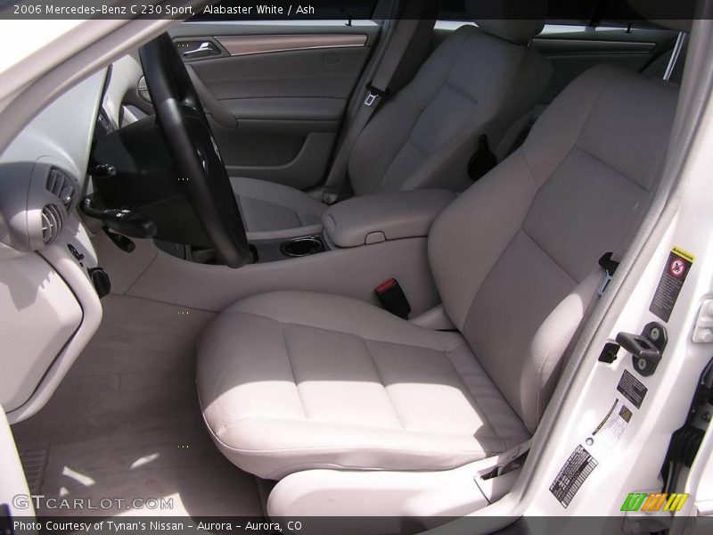 Alabaster White / Ash 2006 Mercedes-Benz C 230 Sport