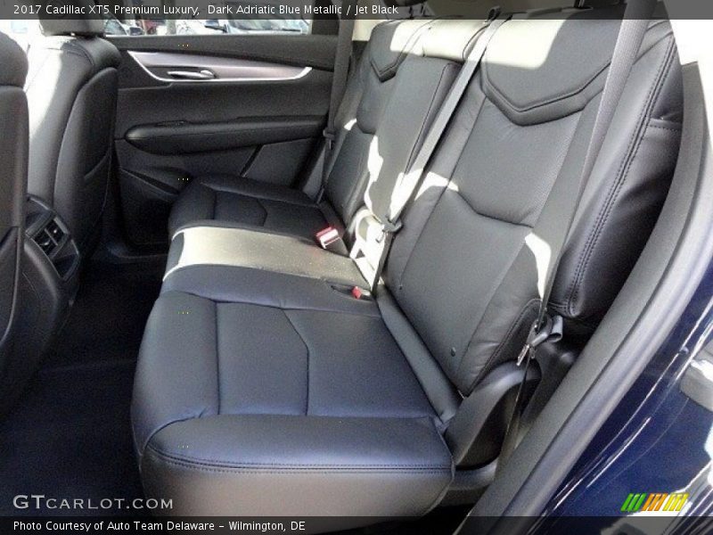 Rear Seat of 2017 XT5 Premium Luxury