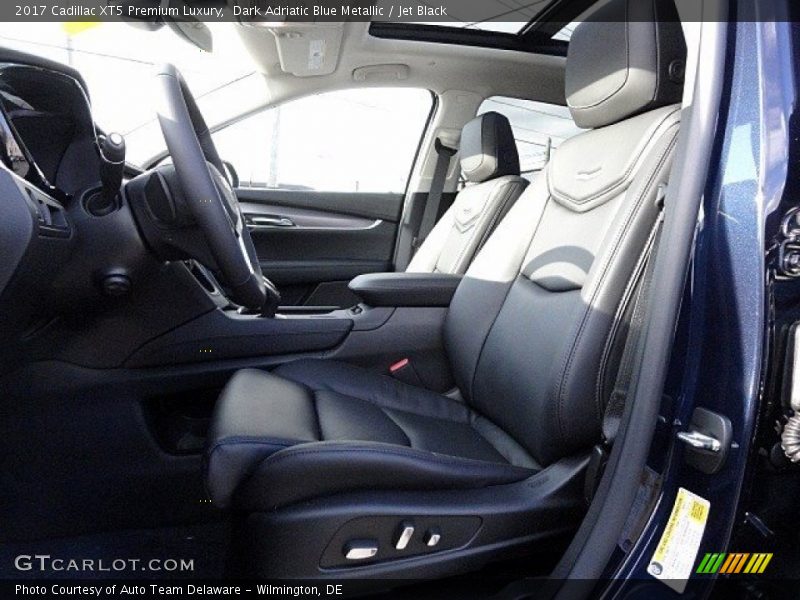 Front Seat of 2017 XT5 Premium Luxury