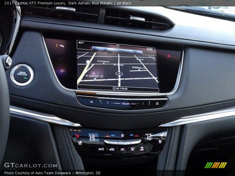 Navigation of 2017 XT5 Premium Luxury