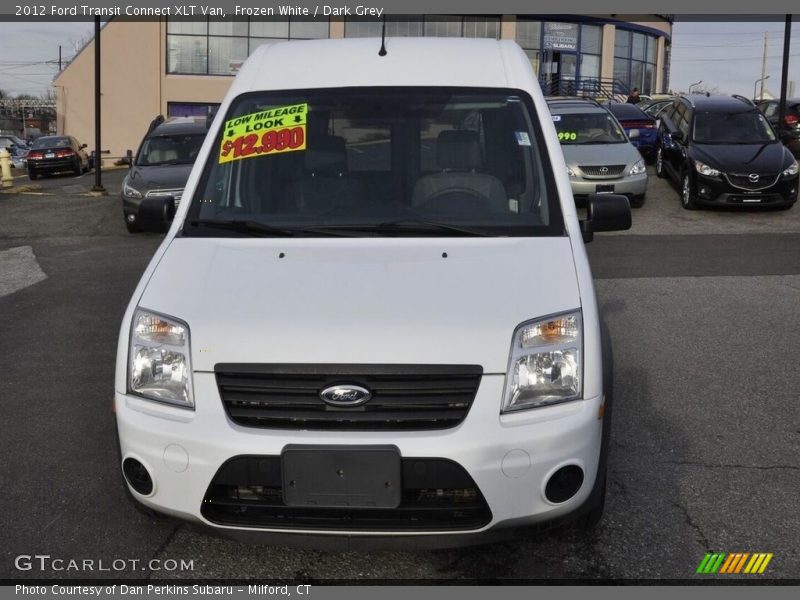 Frozen White / Dark Grey 2012 Ford Transit Connect XLT Van