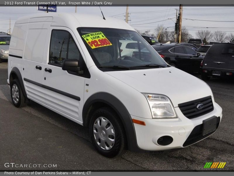 Frozen White / Dark Grey 2012 Ford Transit Connect XLT Van