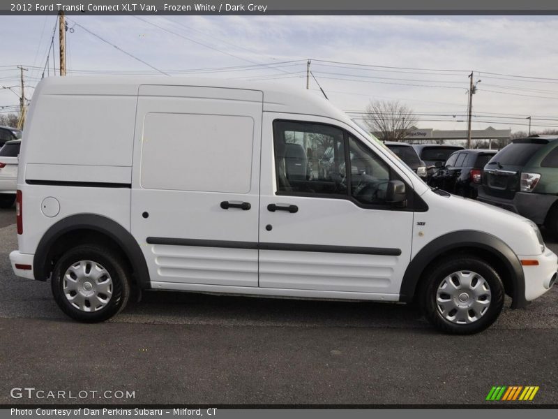 Frozen White / Dark Grey 2012 Ford Transit Connect XLT Van