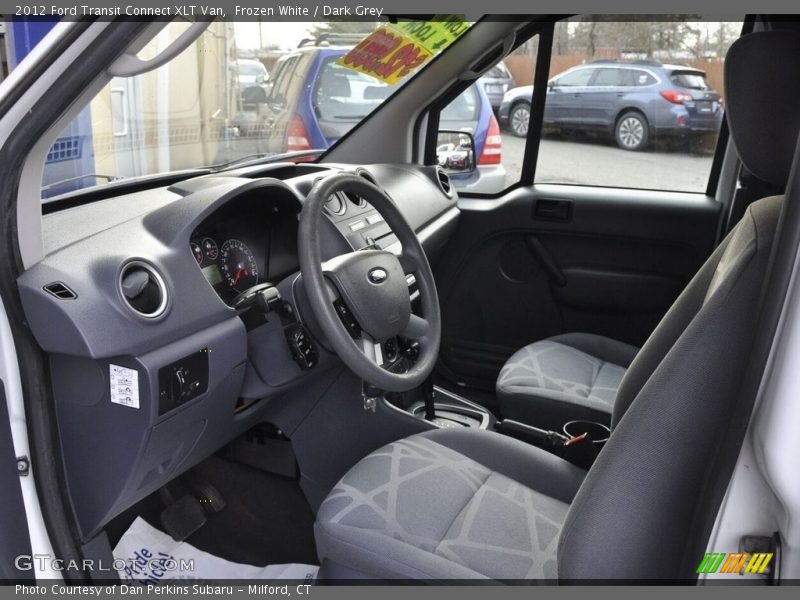 Frozen White / Dark Grey 2012 Ford Transit Connect XLT Van