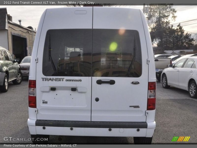 Frozen White / Dark Grey 2012 Ford Transit Connect XLT Van