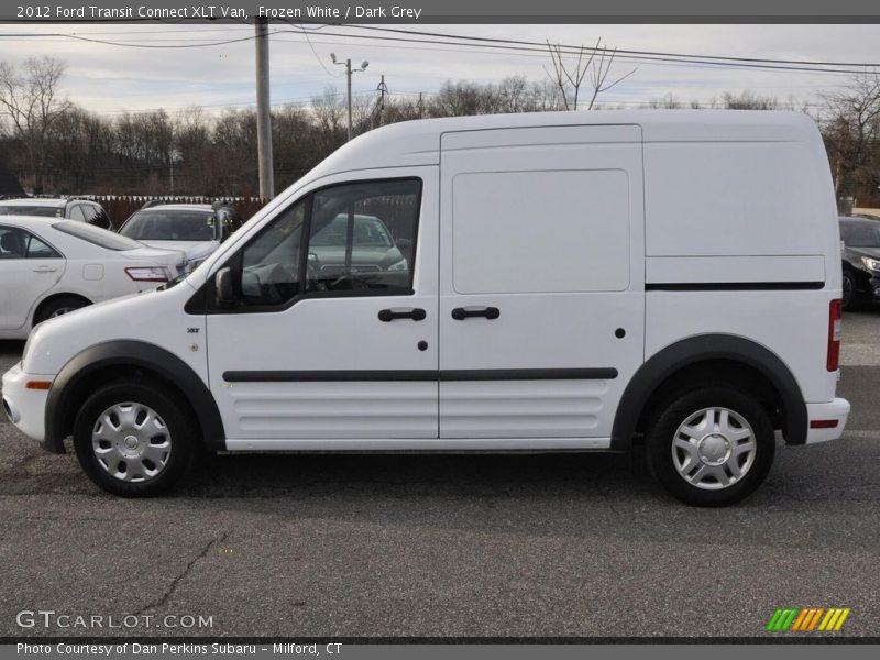 Frozen White / Dark Grey 2012 Ford Transit Connect XLT Van