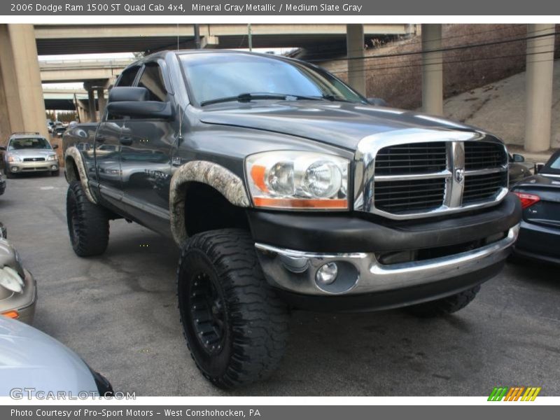 Mineral Gray Metallic / Medium Slate Gray 2006 Dodge Ram 1500 ST Quad Cab 4x4