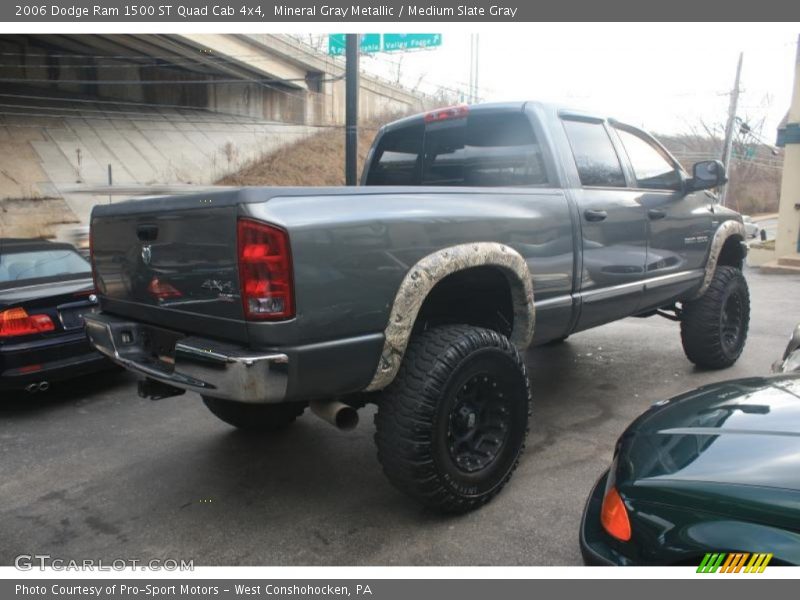 Mineral Gray Metallic / Medium Slate Gray 2006 Dodge Ram 1500 ST Quad Cab 4x4