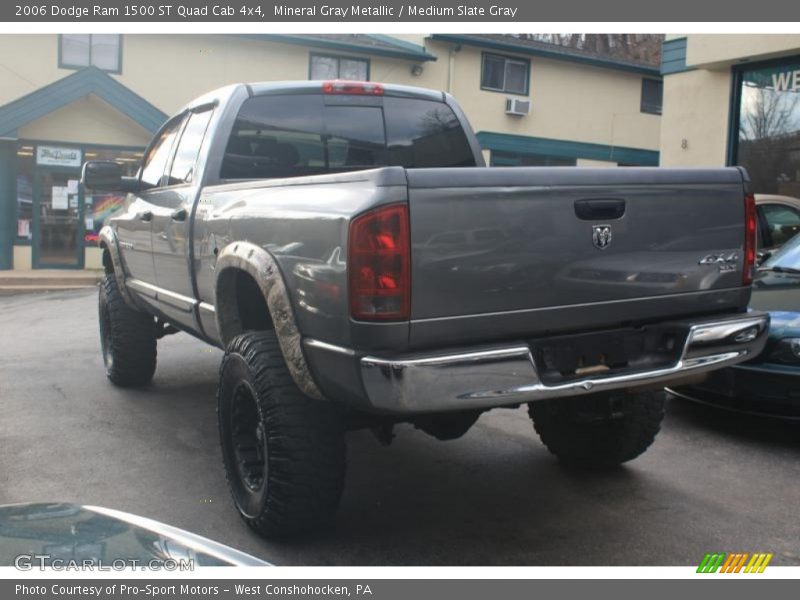 Mineral Gray Metallic / Medium Slate Gray 2006 Dodge Ram 1500 ST Quad Cab 4x4