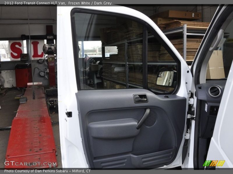 Frozen White / Dark Grey 2012 Ford Transit Connect XLT Van