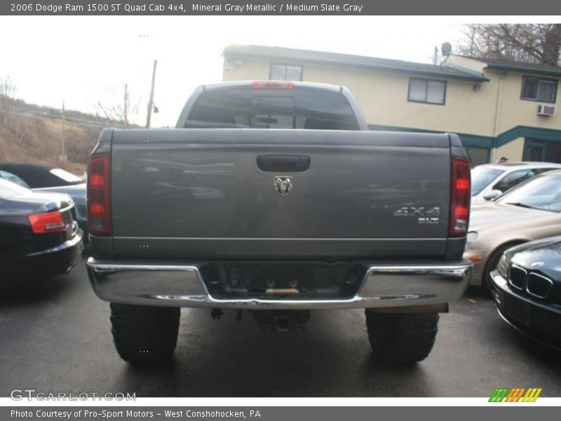 Mineral Gray Metallic / Medium Slate Gray 2006 Dodge Ram 1500 ST Quad Cab 4x4