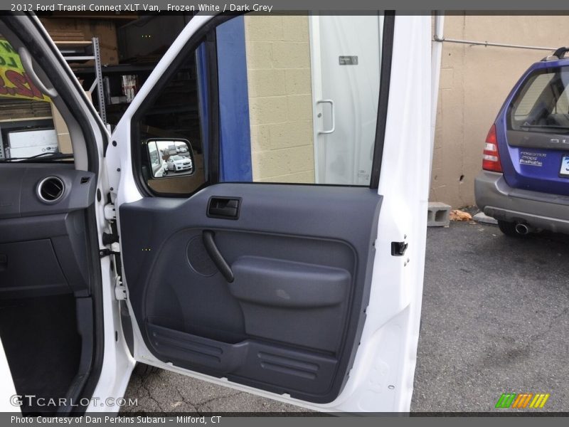 Frozen White / Dark Grey 2012 Ford Transit Connect XLT Van