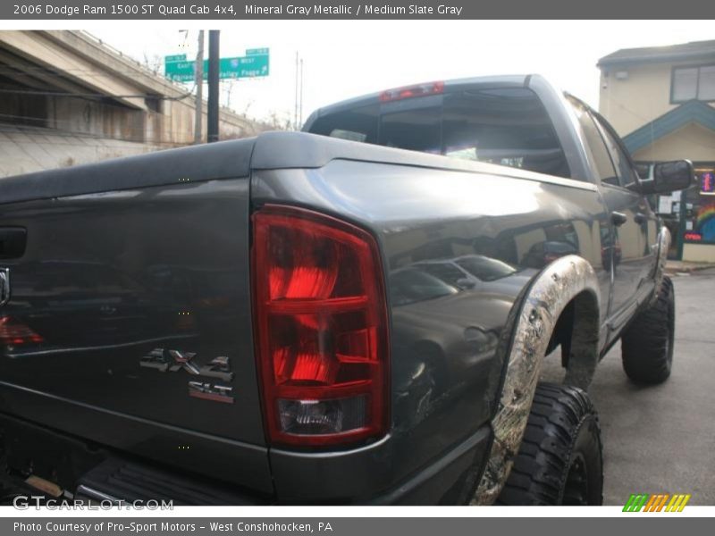 Mineral Gray Metallic / Medium Slate Gray 2006 Dodge Ram 1500 ST Quad Cab 4x4