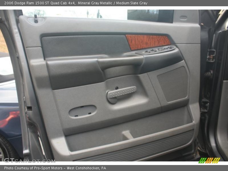 Mineral Gray Metallic / Medium Slate Gray 2006 Dodge Ram 1500 ST Quad Cab 4x4