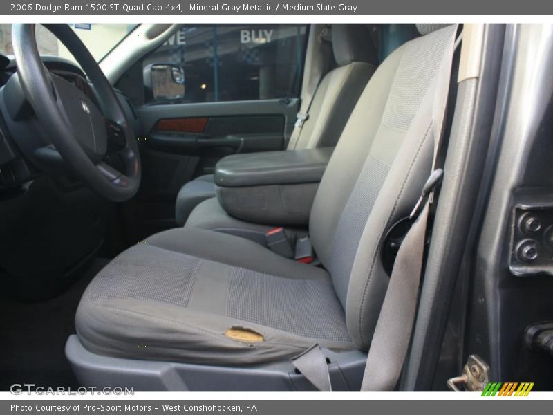 Mineral Gray Metallic / Medium Slate Gray 2006 Dodge Ram 1500 ST Quad Cab 4x4