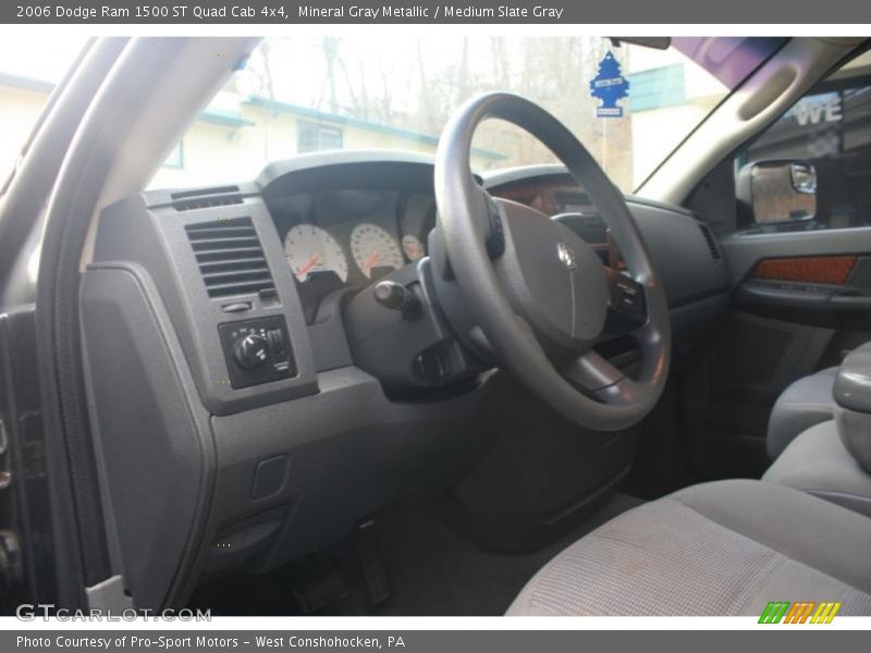 Mineral Gray Metallic / Medium Slate Gray 2006 Dodge Ram 1500 ST Quad Cab 4x4