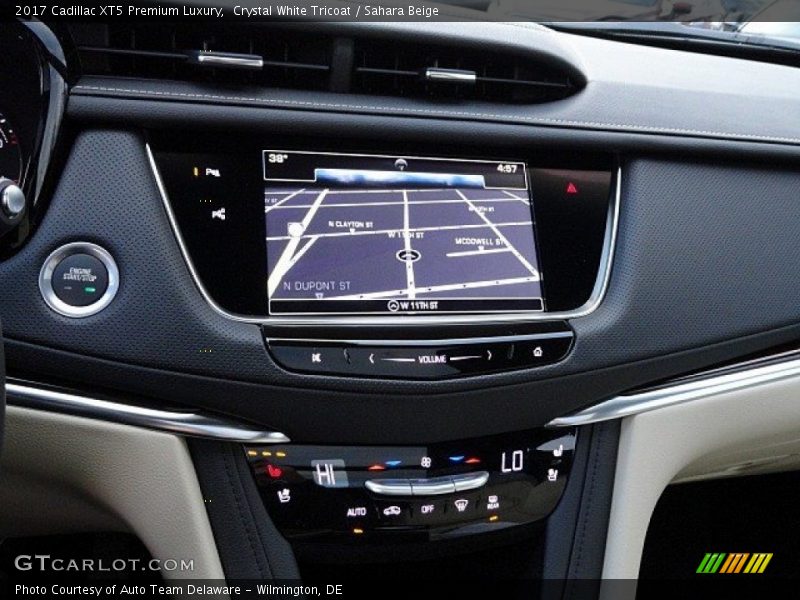 Navigation of 2017 XT5 Premium Luxury