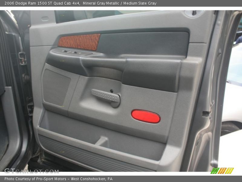 Mineral Gray Metallic / Medium Slate Gray 2006 Dodge Ram 1500 ST Quad Cab 4x4