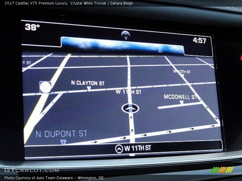 Navigation of 2017 XT5 Premium Luxury