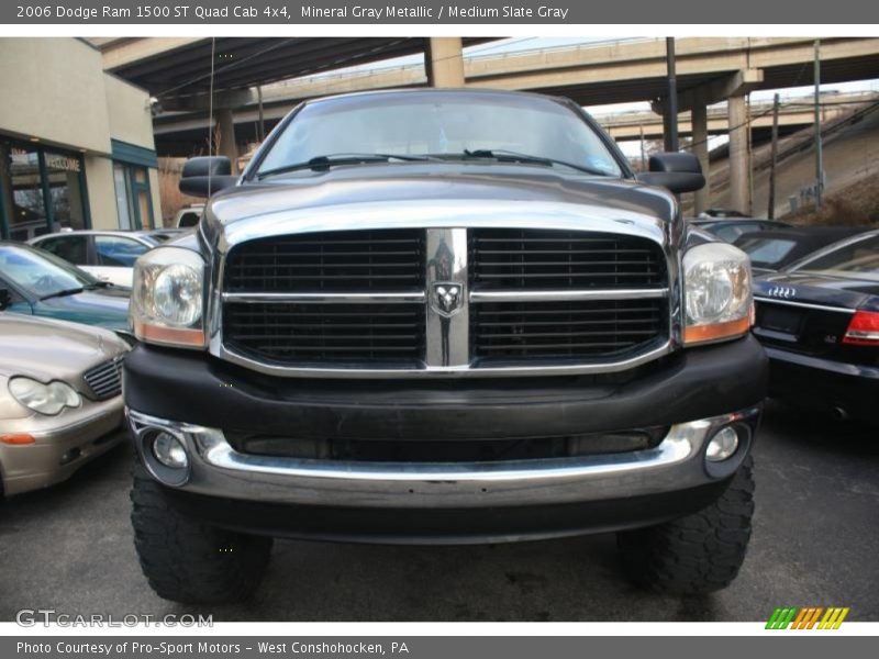 Mineral Gray Metallic / Medium Slate Gray 2006 Dodge Ram 1500 ST Quad Cab 4x4