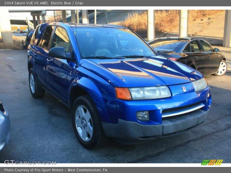 Electric Blue / Gray 2004 Saturn VUE V6 AWD